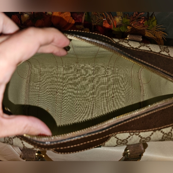 Authentic Vintage Gucci Sherry Line Boston Bag - Picture 11 of 14